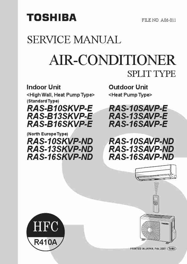 Toshiba Air Conditioner RAS-10SAVP-E-page_pdf